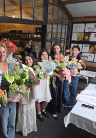 Sip and Stem Floral Arranging Class