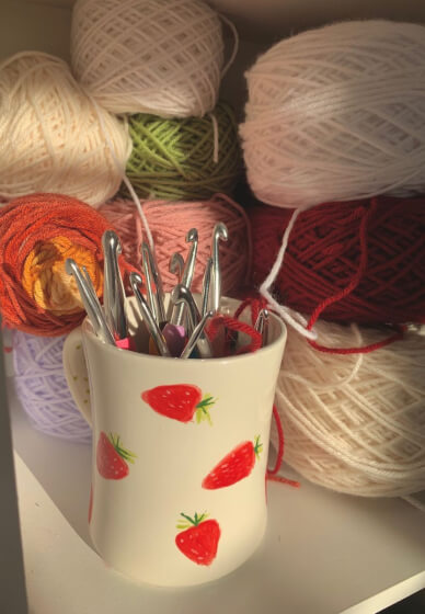 Sip and Stitch: A Relaxed Crochet Class for Absolute Beginners