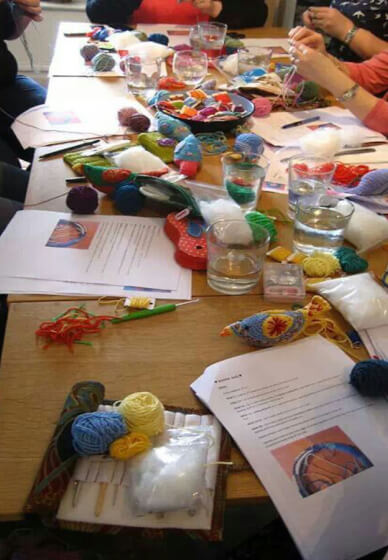 Sip and Stitch: A Relaxed Crochet Class for Absolute Beginners