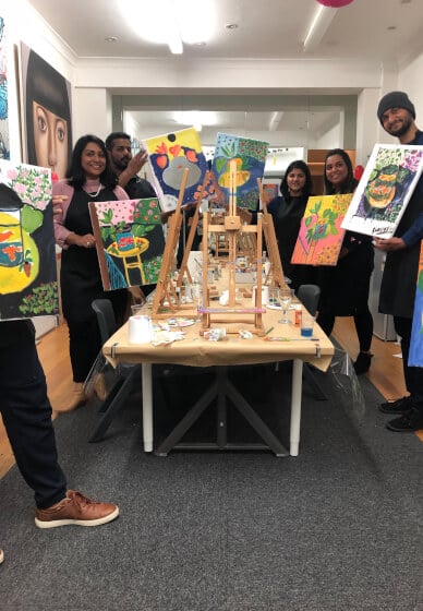 Sip Wine and Paint Class - Central Coast