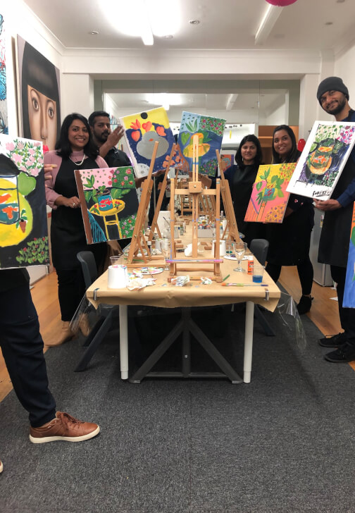 Sip Wine and Paint Class - Central Coast