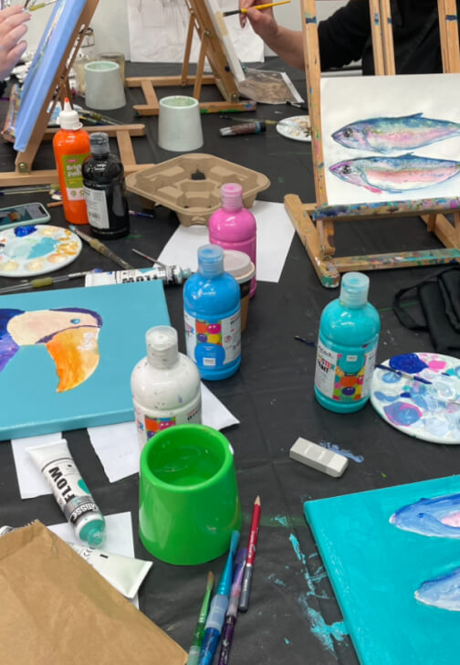Sip Wine and Paint Class - Central Coast