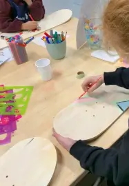 Skate Deck Art Party Workshop