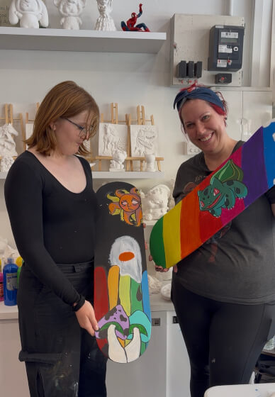 Skateboard Painting Workshop