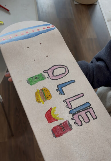 Skateboard Painting Workshop