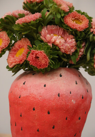 Slip-Casting Strawberry Vase Workshop