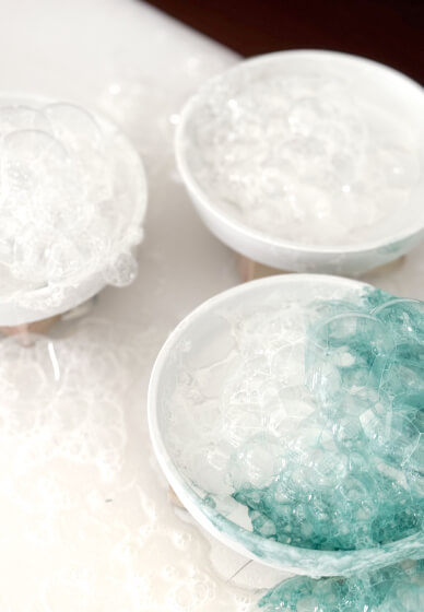 Slipcasting Ceramic Workshop: Bubble Glaze