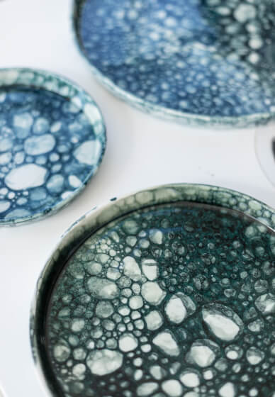 Slipcasting Ceramic Workshop: Bubble Glaze