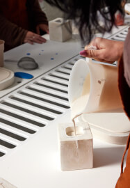 Slipcasting Ceramic Workshop: Gloopy Glaze