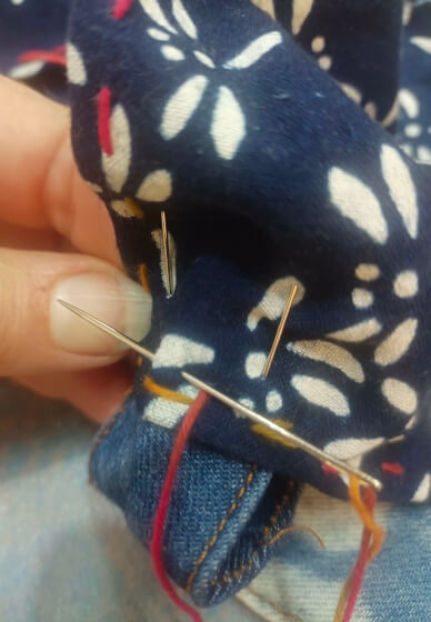 Slow Stitch Patchwork Wrap Skirt Workshop