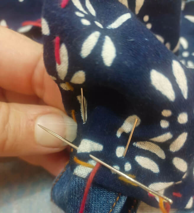 Slow Stitch Patchwork Wrap Skirt Workshop