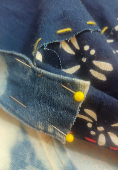 Slow Stitch Patchwork Wrap Skirt Workshop