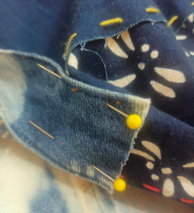 Slow Stitch Patchwork Wrap Skirt Workshop