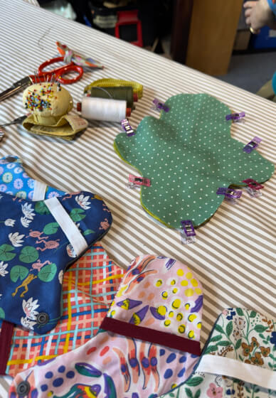 Slow Stitch Workshop with Izumi: Reusable Underwear Liner