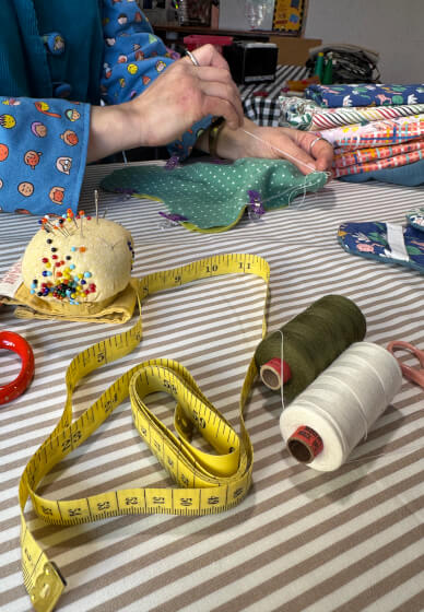 Slow Stitch Workshop with Izumi: Reusable Underwear Liner