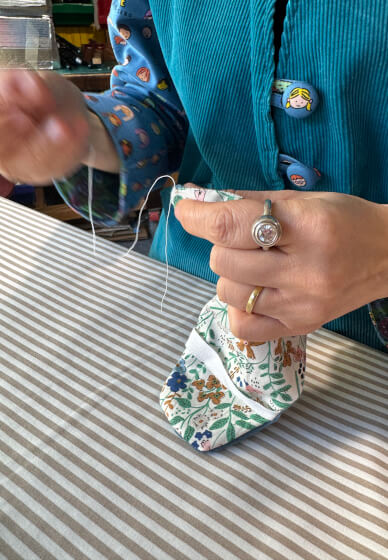 Slow Stitch Workshop with Izumi: Reusable Underwear Liner