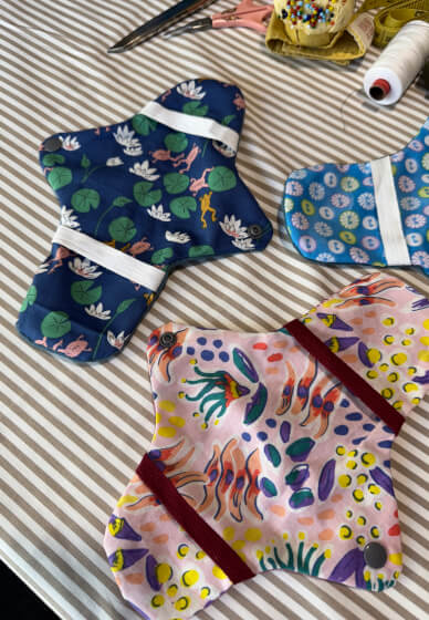 Slow Stitch Workshop with Izumi: Reusable Underwear Liner