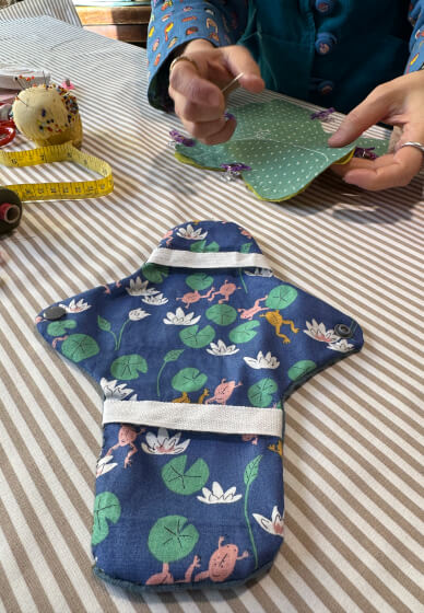 Slow Stitch Workshop with Izumi: Reusable Underwear Liner