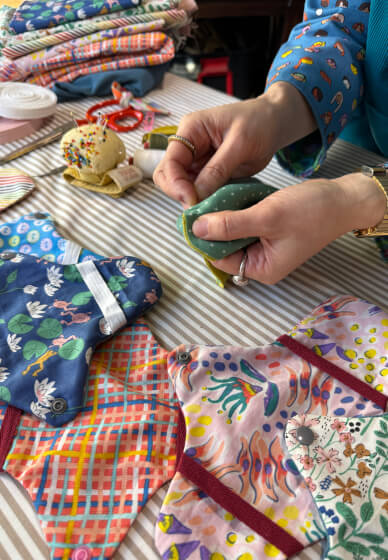 Slow Stitch Workshop with Izumi: Reusable Underwear Liner