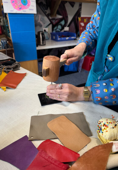 Slow Stitch Workshop with Izumi Sew a Little Fruit