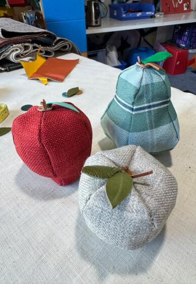 Slow Stitch Workshop with Izumi Sew a Little Fruit