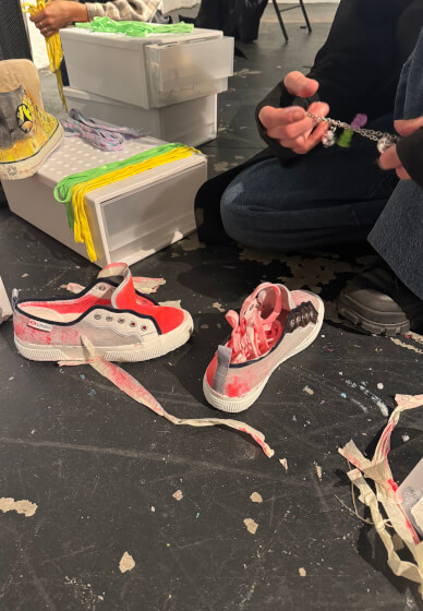 Sneaker Freaker: Sneaker Painting Workshop