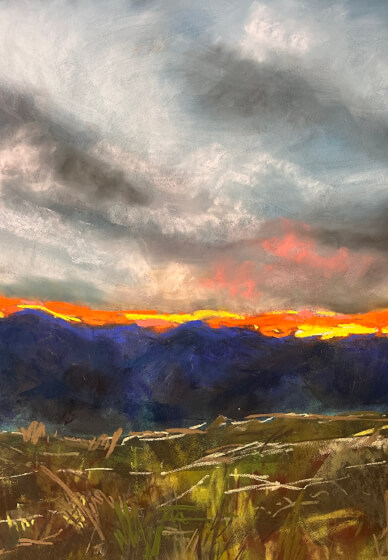 Soft Pastel Course: Clouds, Waves and Flowers