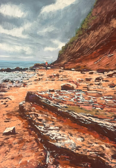 Soft Pastel Course: Clouds, Waves and Flowers