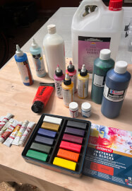 Soft Pastel Course: Clouds, Waves and Flowers