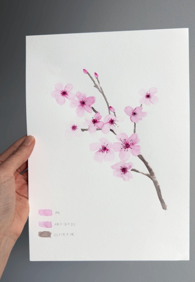 Soft Spring Floral Watercolour Workshop
