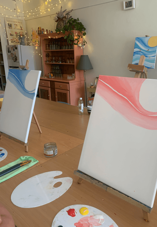 Solar Surfers Paint and Sip Workshop