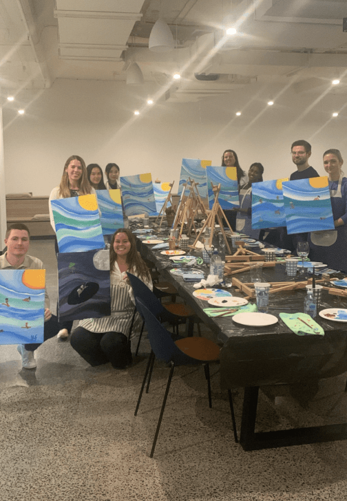 Solar Surfers Paint and Sip Workshop