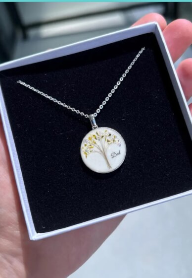 Solid Silver Pendant Keepsake Workshop