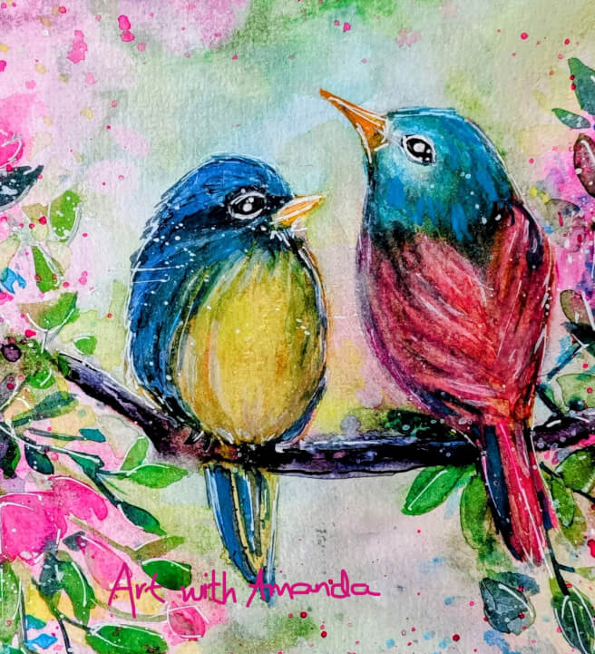Song Birds - Watercolour Class