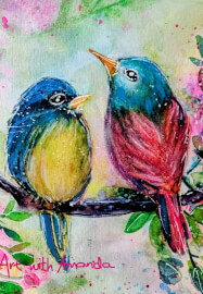 Song Birds - Watercolour Class