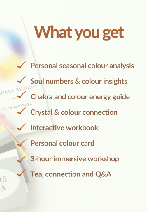 Soul Aligned Colour Workshop