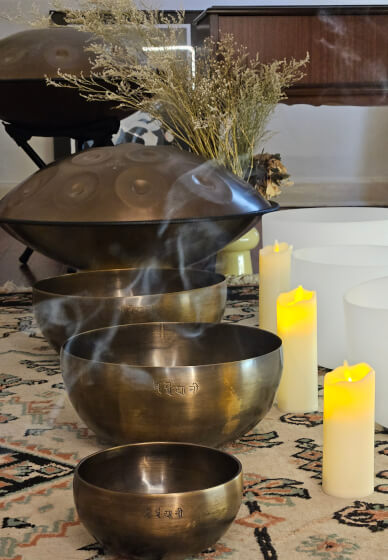Sound Bath Class for a Calm and Restful Time Together