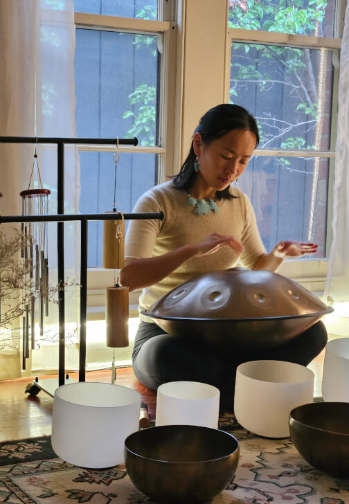 Sound Bath Class for a Calm and Restful Time Together