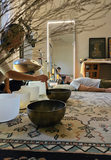 Sound Bath Class for a Calm and Restful Time Together