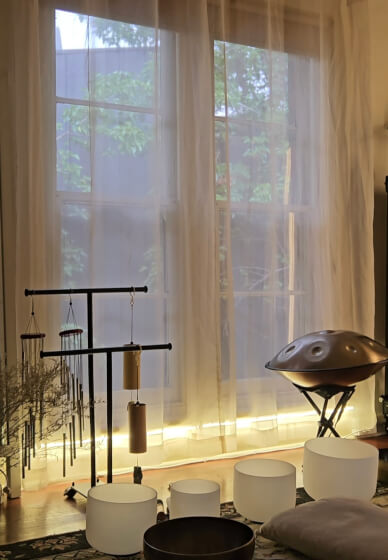 Sound Bath Class for a Calm and Restful Time Together