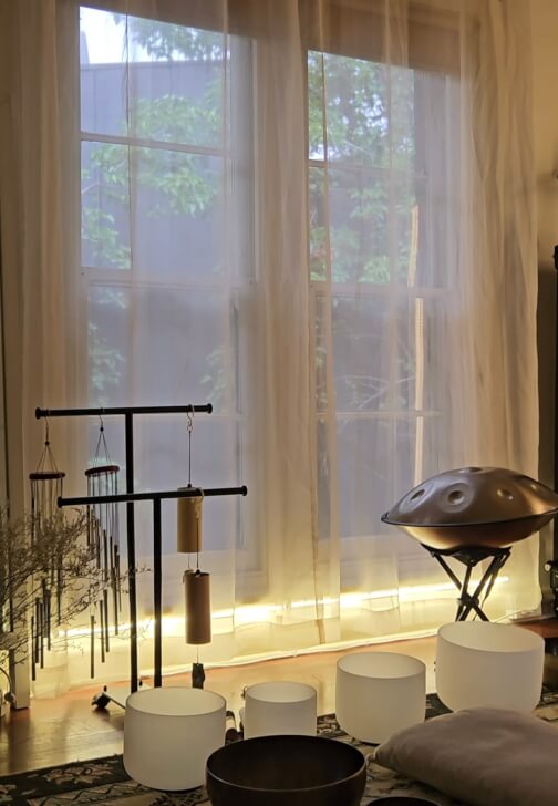 Sound Bath Class for a Calm and Restful Time Together