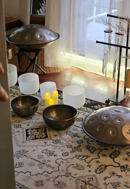 Sound Bath Class for a Calm and Restful Time Together