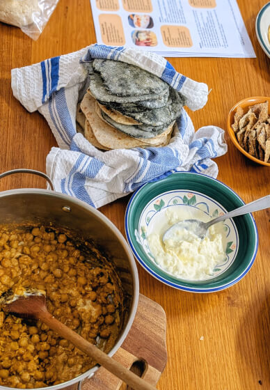 Sourdough for Impatient People: Flatbread Cooking Class