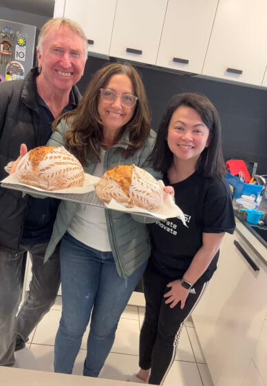 Sourdough Hands on Beginners Class Christmas Edition