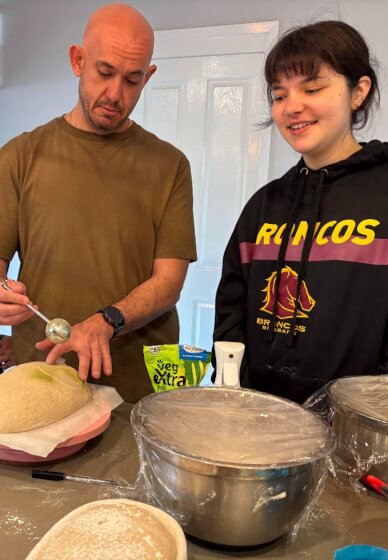 Sourdough Hands on Beginners Class Christmas Edition