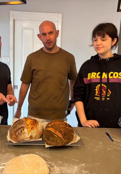 Sourdough Hands on Beginners Class Christmas Edition