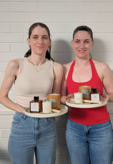 Soy Candle Making and Mimosas Workshop