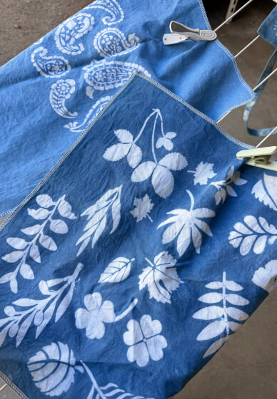 Soy Resist Dyeing Workshop