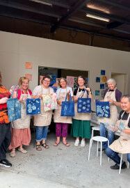 Soy Resist Dyeing Workshop