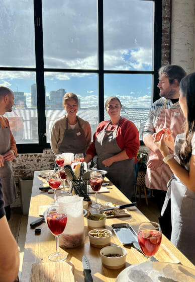 Spanish Cooking Class: Tapas, Pintxos and Sangria